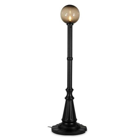 BRILLIANTBULB Concepts Milano 69000 - Black with Bronze Globe Lantern BR2631951